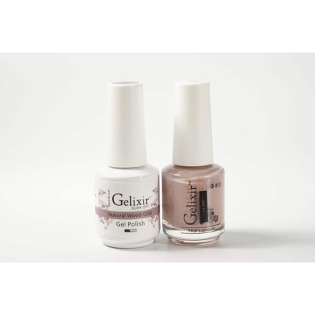 Gelixir Nail Polish Gel Matching Lacquer Natural Wood 1 PK #026