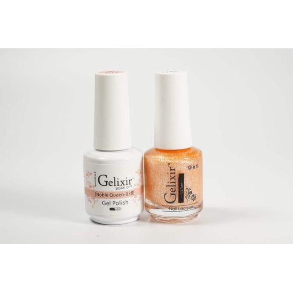 Gelixir Nail Polish Gel Matching Lacquer Noble Queen 1 PK #038