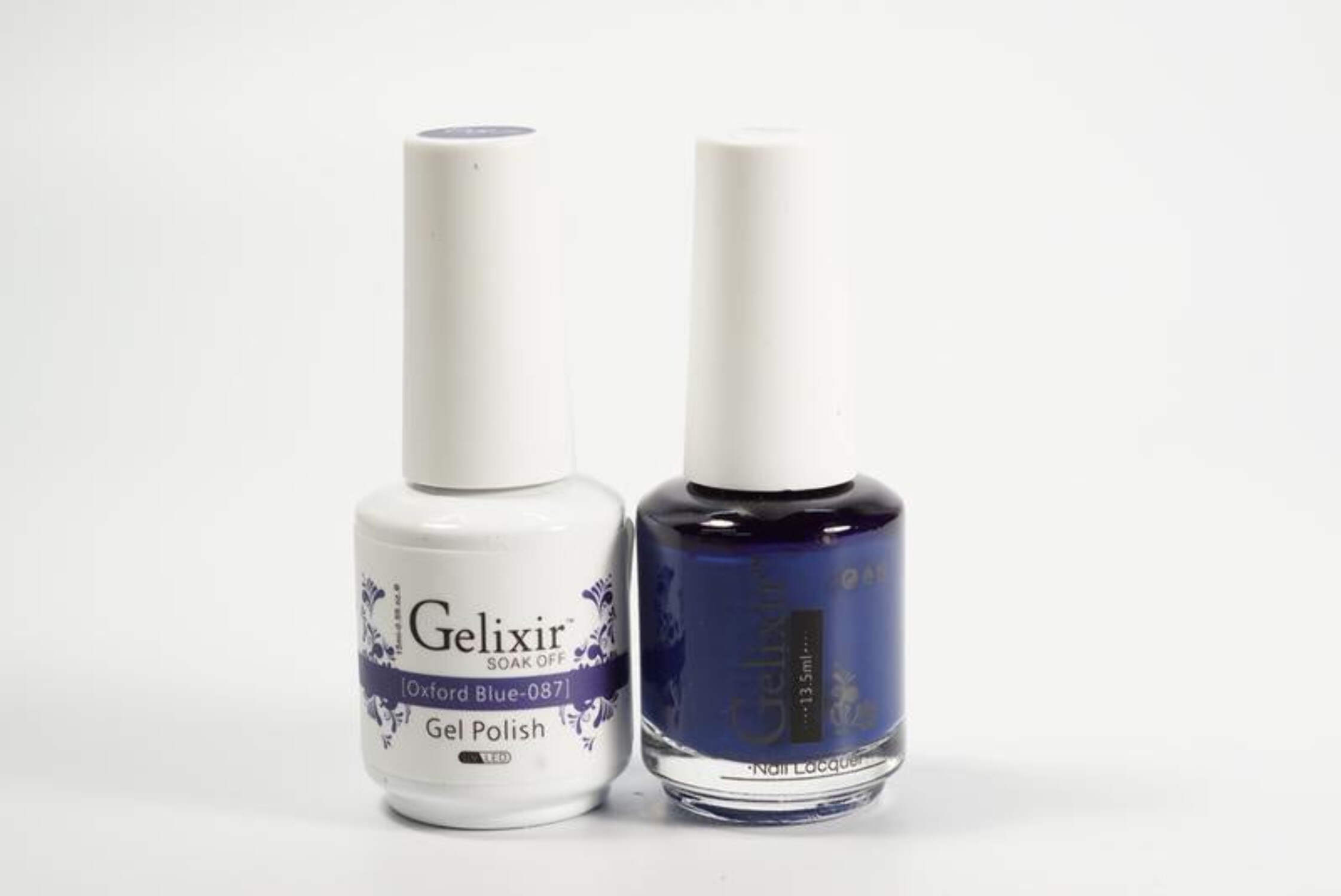 Gelixir Nail Polish Gel Matching Lacquer Oxford Blue 1 PK #087 ...