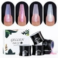 thumbnail image 1 of Gellen Builder Nail Gel, 4 Colors Nail Extension Gel Set Sheer Shimmer Hard Gel Builder Nail Extension for Nail Art, 1 of 9