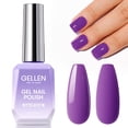 thumbnail image 1 of Gellen Gel Nail Polish, 18ml Purple Nail Polish Soak off UV LED Nail Gel Polish Nail Art Manicure Salon at Home DIY Gel, Gifts for Women Girls, 1 of 10