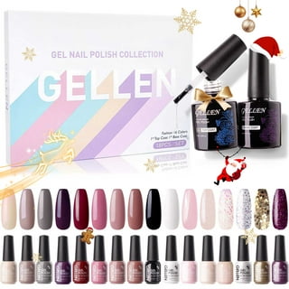NEGJ NEW Nail Polish Set Non Easy Peel Off & Quick Dry Water Based Polish  10ml Press on Nail Stand Glitter for Nails Rhinestones for Face Makeup