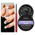 thumbnail image 1 of Gellen Nail Glue, 15g Super Strong Nail Rhinestone Glue with Nail Brush, Nail Charms Bling Gel for Nail Jewelry Nail Diamonds, Nail Art Supplies for Women Girls, 1 of 9