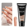 thumbnail image 1 of Gellen Poly Gel Nail Extension Gel, 60g Natural Nude Builder Nail Gel Long Lasting Trendy Nail Art Design for Salon Manicure Beginner Easy DIY, 1 of 9