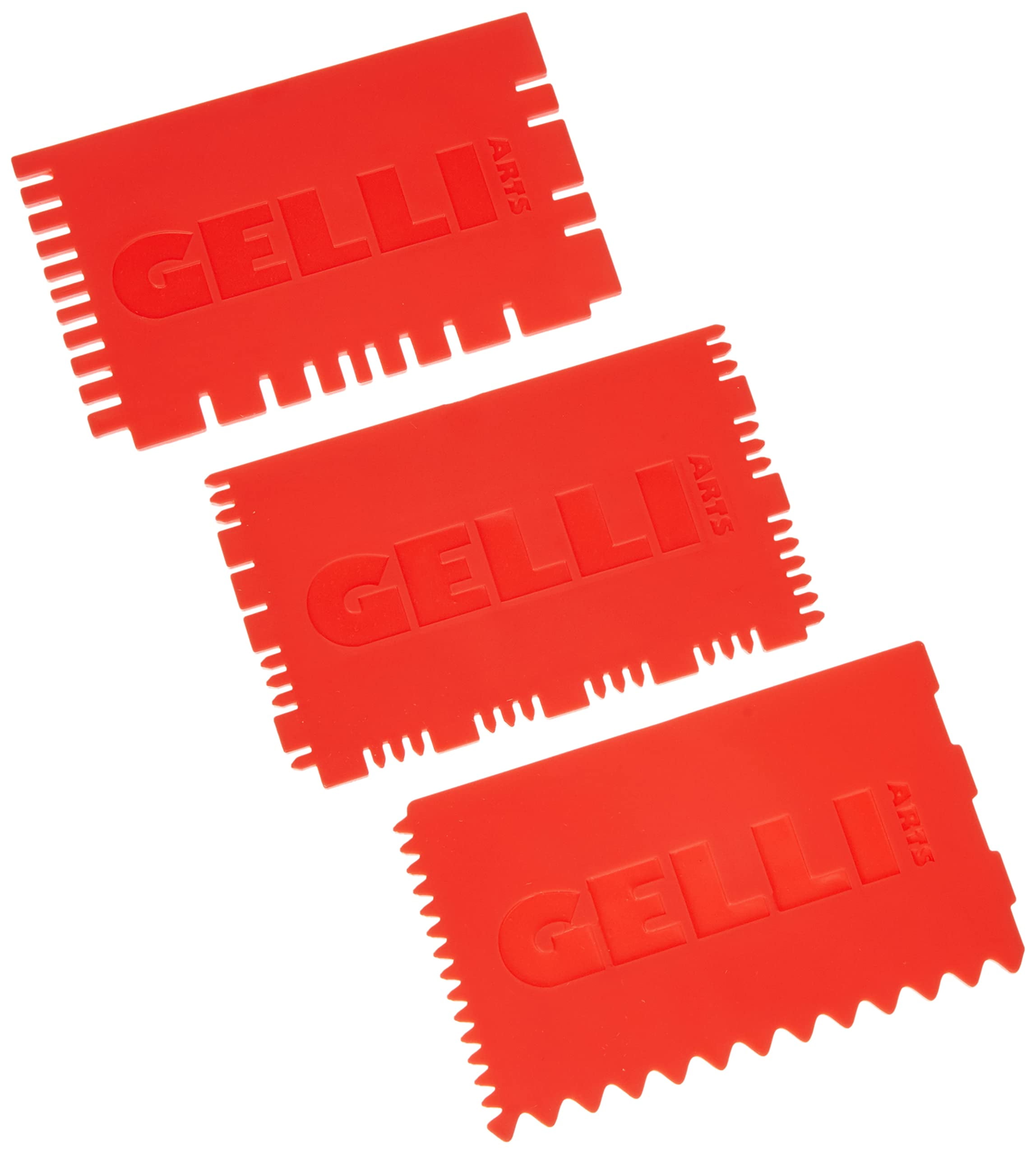 Gelli Arts Mini Printing Tools Set 3, 19 x 10.1 x 0.6 cm