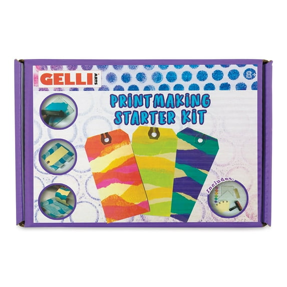 Gelli Arts Printing Plate - Printmaking Starter Kit