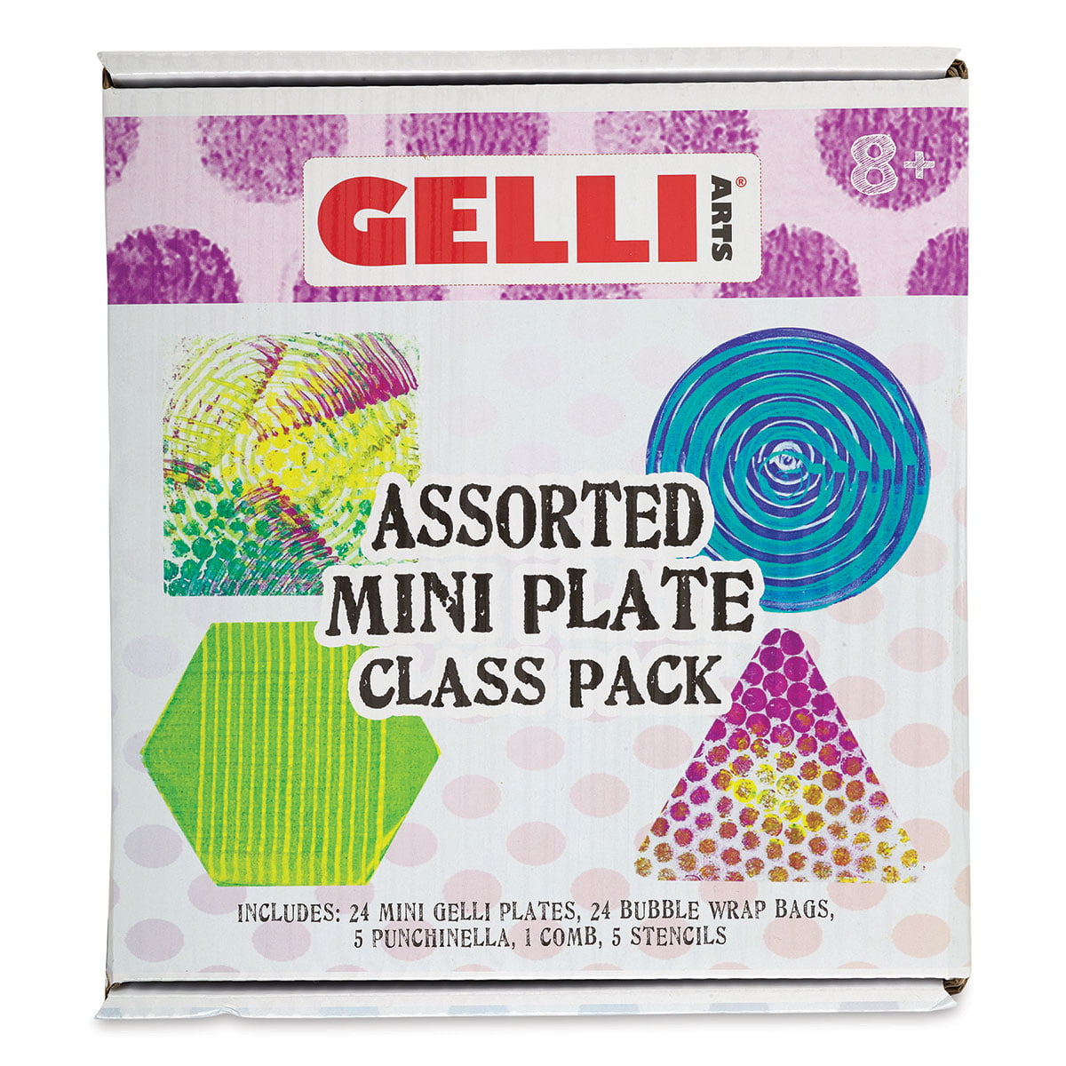 Gelli Arts 5 x 5 x 0.25 in. Student Printing Plate 10 Pieces - Pack of
