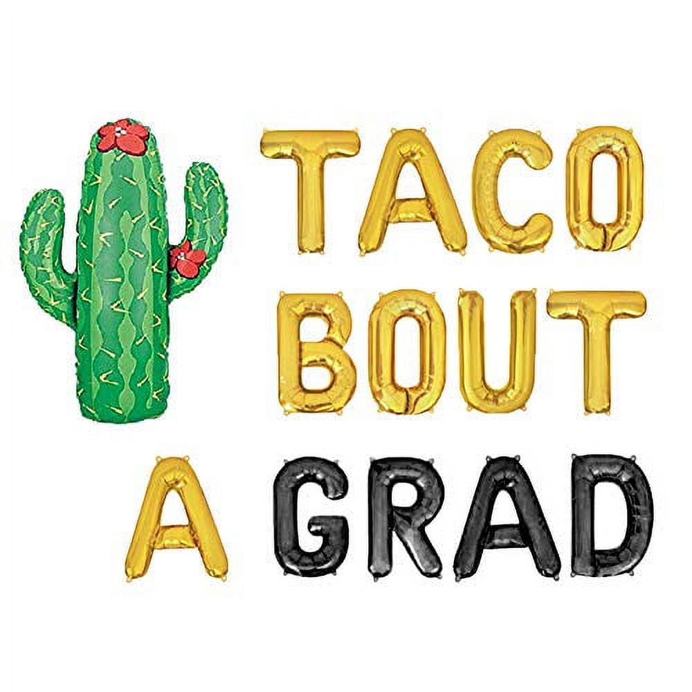 Geloar Taco Bout A Grad Graduation Decorations, Taco Bout A Grad