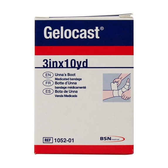 Gelocast Unna's Boot Medicated Bandage, 3" x 10 Yd.