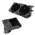 thumbnail image 1 of Geloo Car Cup Holder Center Console Insert Front Seat Carbon Fiber Cup Holders Coin Holder for BMW 3Series E46, 1 of 9