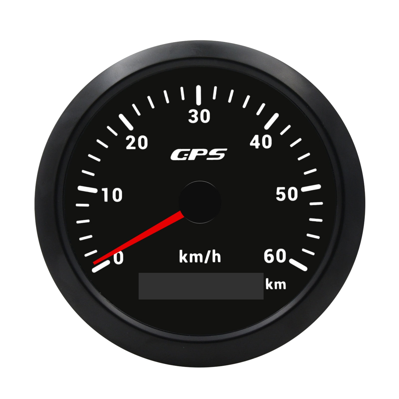 Geloo GPS Speedometer 85mm Boat Speedometer Odometer Gauge