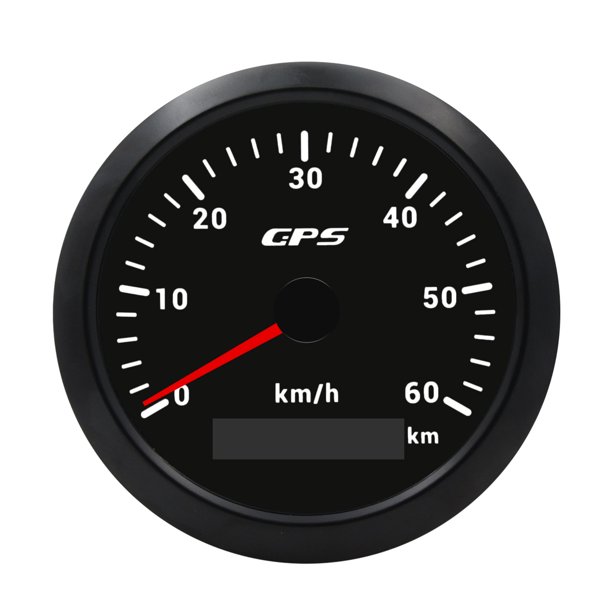 Geloo GPS Speedometer 85mm Boat Speedometer Odometer Gauge
