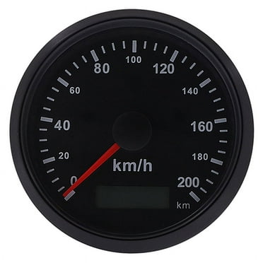 Geloo GPS Speedometer Odometer with Over Speed Alarm for Car Boat Marine RVs Truck Motorcycle