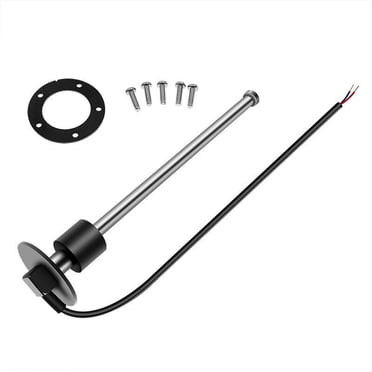 KUS 200mm Stainless Steel Boat Fuel Sending Unit – 0-190 Ohms, SAE 5-Hole, IP67