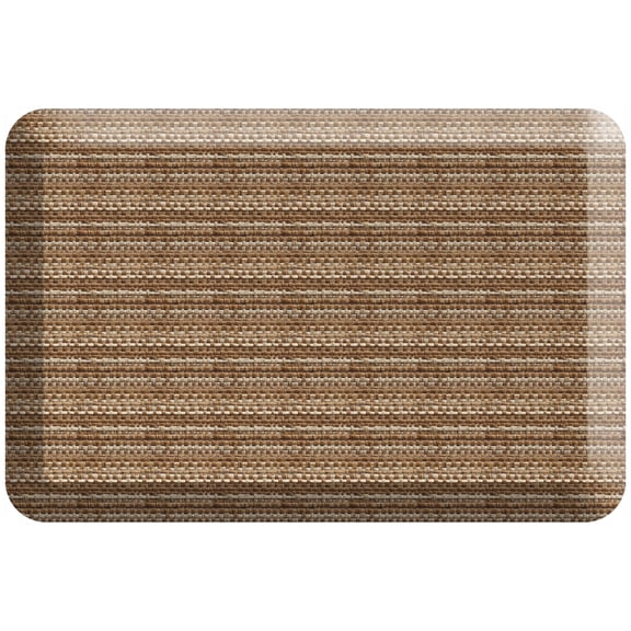 Gelpro Designer Comfort Mat - Heirloom Weave Antique Tan - 20x30