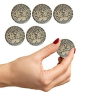 Gelren Hot StyleHilarious Of The Year Challenge Humorous Gift For Men Fun Award Souvenir (Gold 6 PCS)C