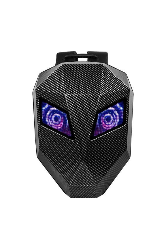 Knight LED Motorcycle Backpack, Water-Resistant Scooter Bag, Laptop Backpack for Riding, Cycling, Travel, Large 19 Inch