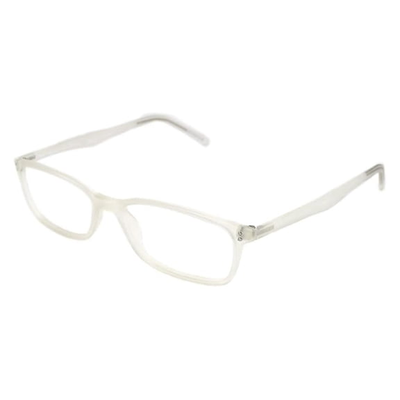 Gels Reading Glasses, Handmade Scratch Resistant Readers for Women and Men, Matte Crystal - 1.75x