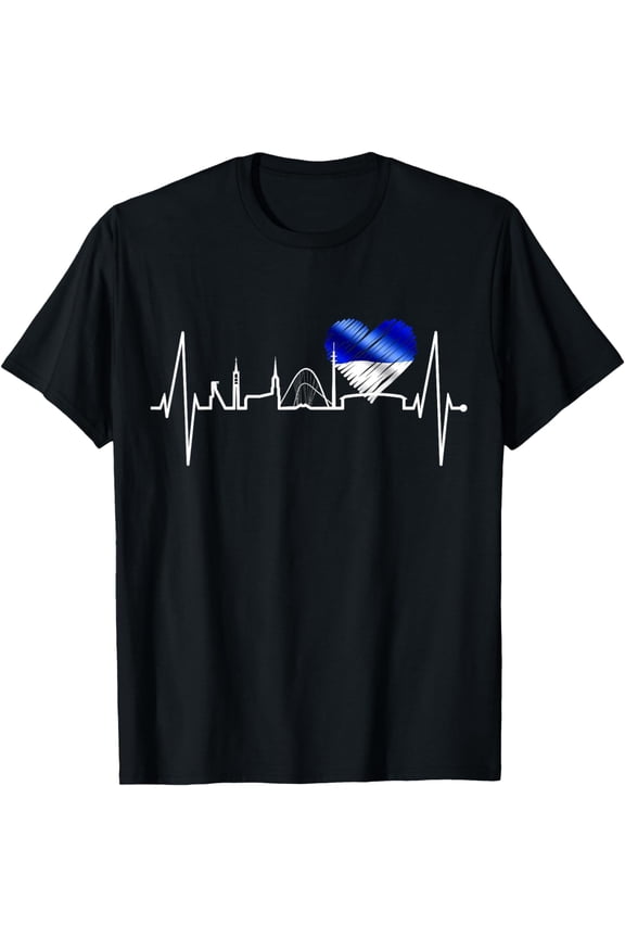 Gelsenkirchen Skyline Heartbeat Fan Heart Love Ruhr, Germany T-Shirt mens t irt men,black,women,misfits,journey ,boys