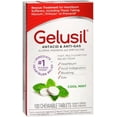 thumbnail image 1 of Gelusil Antacid/Anti-Gas Tablets Cool Mint, 100 Tablets (Pack of 4), 1 of 1