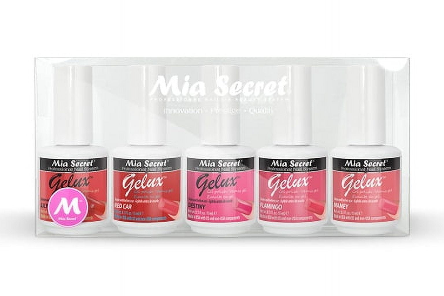 Gelux Soak-off Gel Polish Collection CORAL REEF
