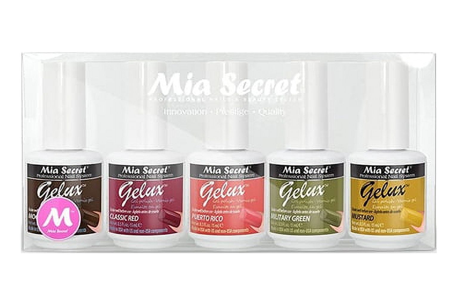 Gelux Soak-off Gel Polish Collection FALLIN' LOVE