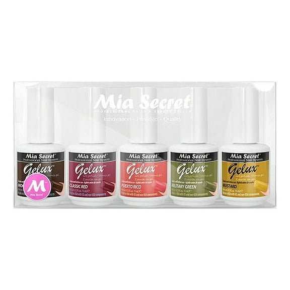 Gelux Soak-off Gel Polish Collection FALLIN' LOVE