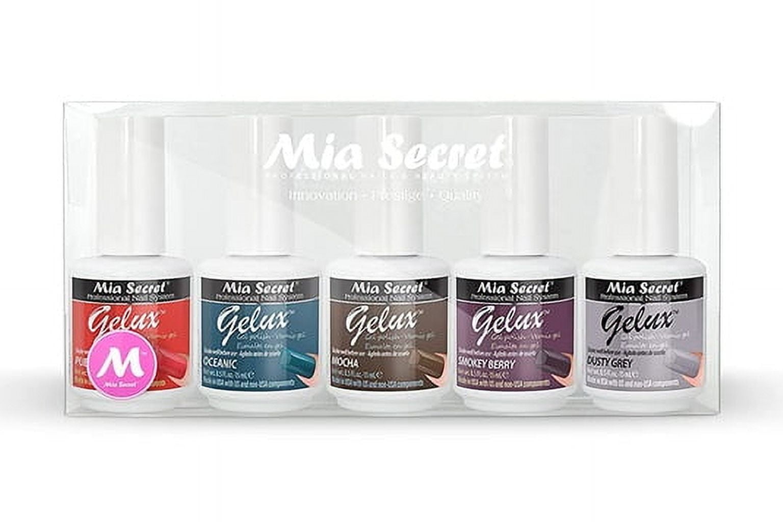 Gelux Soak-off Gel Polish Collection MOCHA