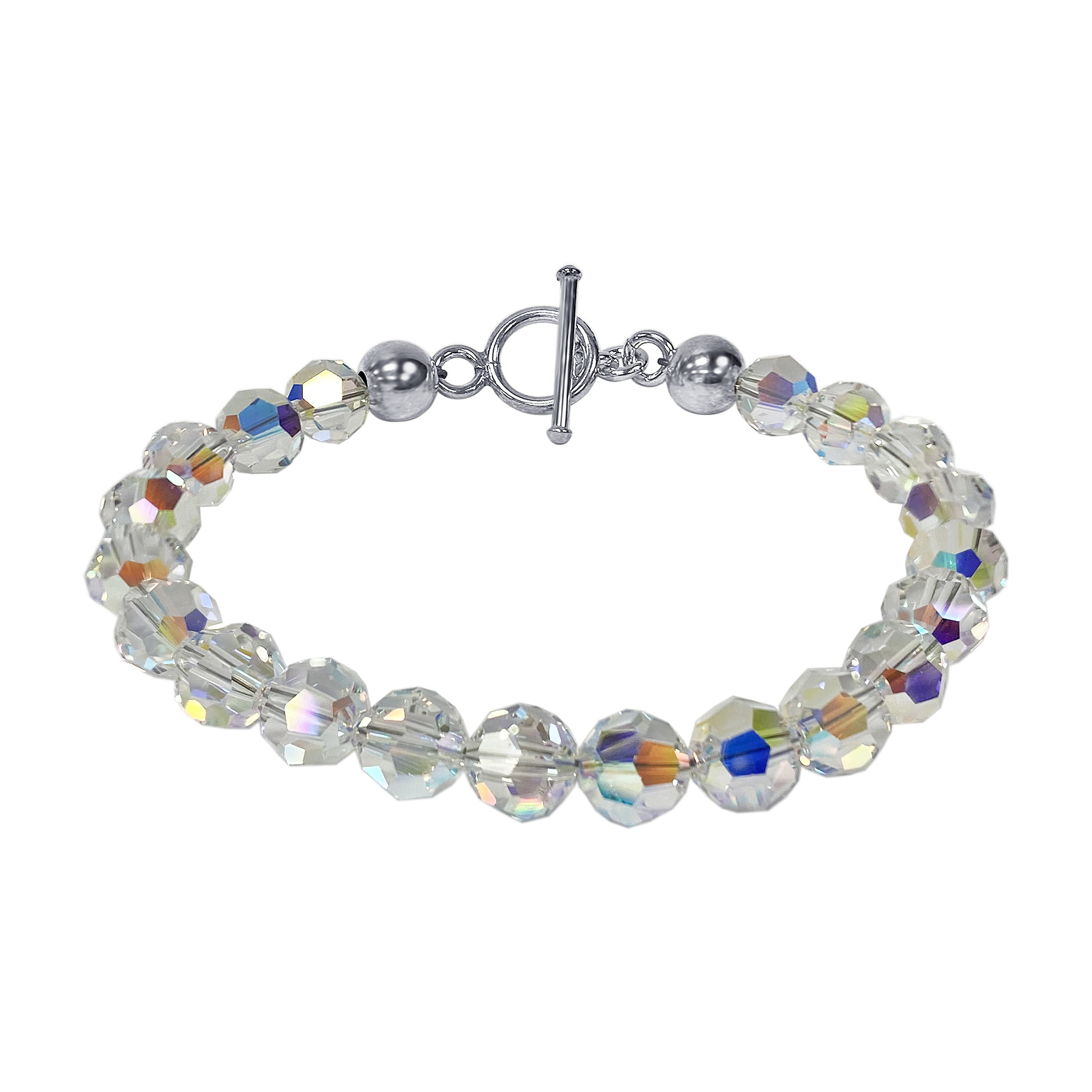 Blue-grey Austrian Crystal Bracelet, Medium Crystal Tennis Bracelet,  Ice-blue Bracelet, Blue Shade Crystal, Bridesmaid Bracelet - Etsy