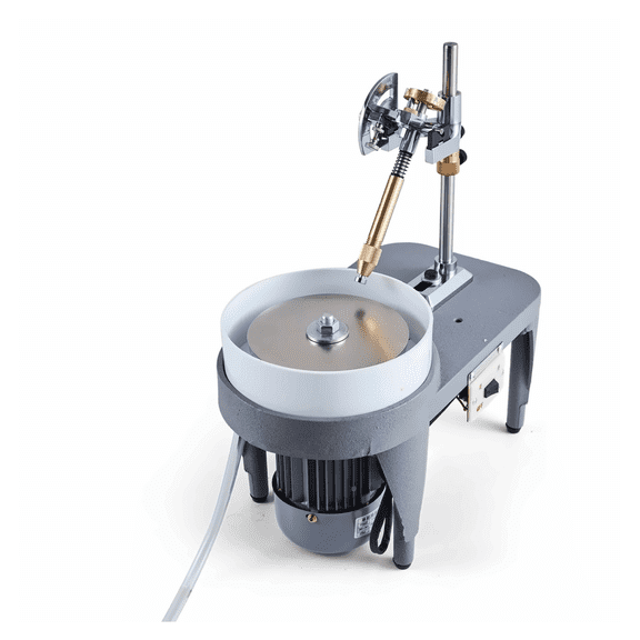 Gem Faceting Machine 2800RPM, Jade Polisher, 180W Rock Polisher with Manipulator & Abrasive - Jewelry Angle Grinding for Gemstones
