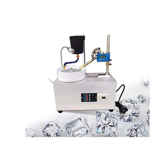 Gem Faceting Machine Grinding Polishing Machine DC Stepless Speed Gem Angle Grinder Precision Jewelry Stone Polishing Machine Molding Machine ,Motion Detection