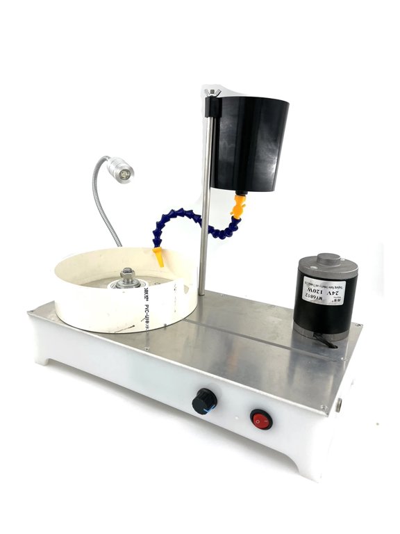 Gem Faceting Machine Jewelry Polisher Jade Flat Grinder 1800RPM Gemstone Polishing Tools ,Power Tools
