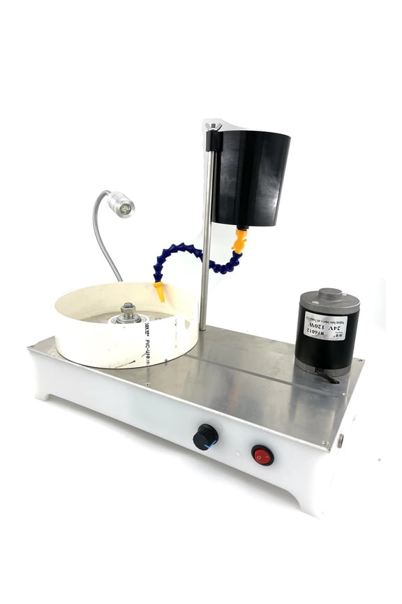 Gem Faceting Machine Jewelry Polisher Jade Flat Grinder 1800RPM Gemstone Polishing Tools