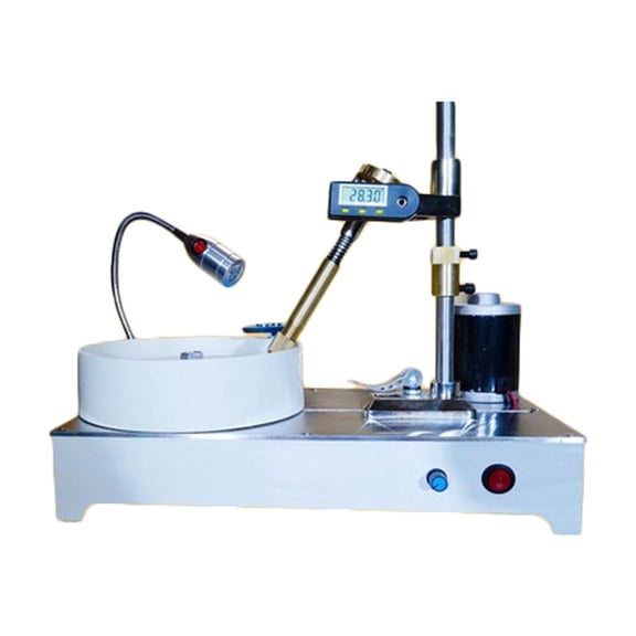 Gem Jade Processing New Upgrade Small Jade Jewelry Cutting Machine Digital Display Adjustable Speed Plane Polishing Machine