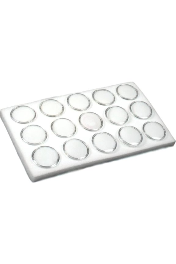 Gem Jars Gemstone Insert White Pad Jewelry Display