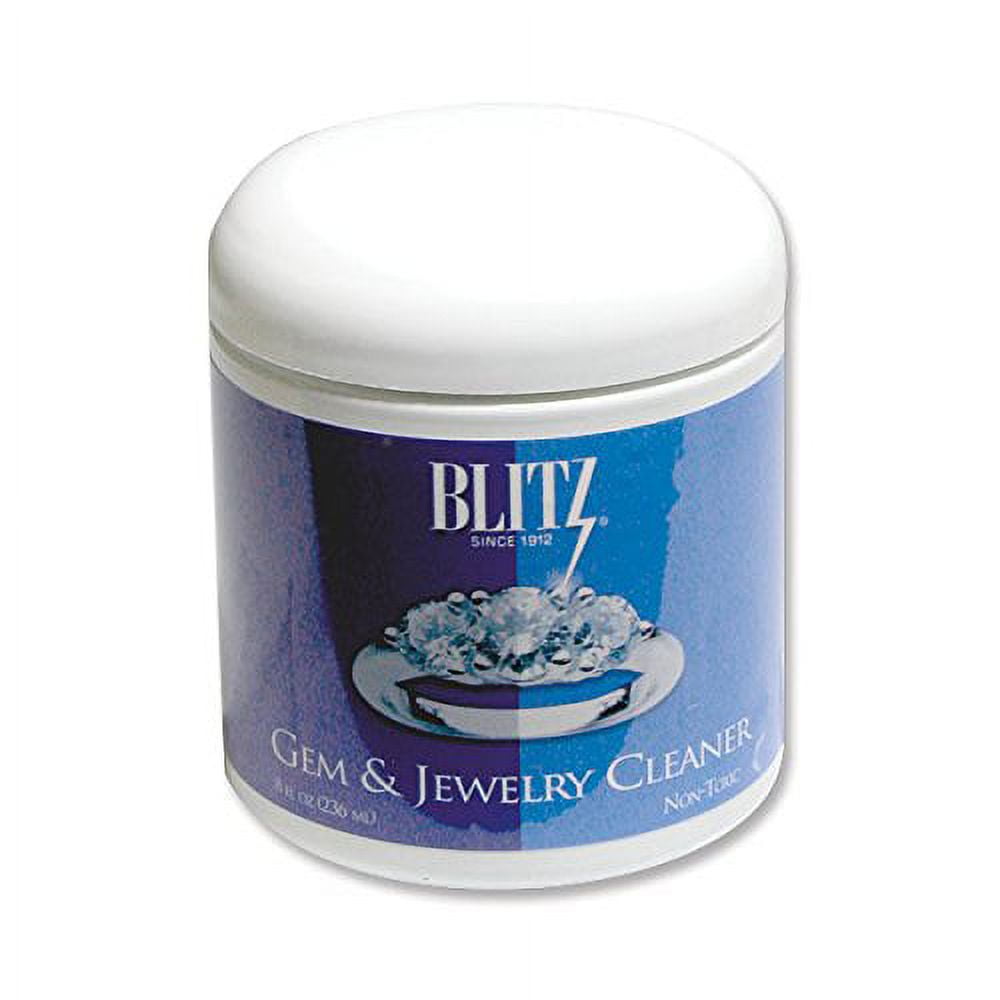 JEWELRYSUPPLY Gem & Jewelry Cleaner Dip (Just Dip and Clean Jewelry)