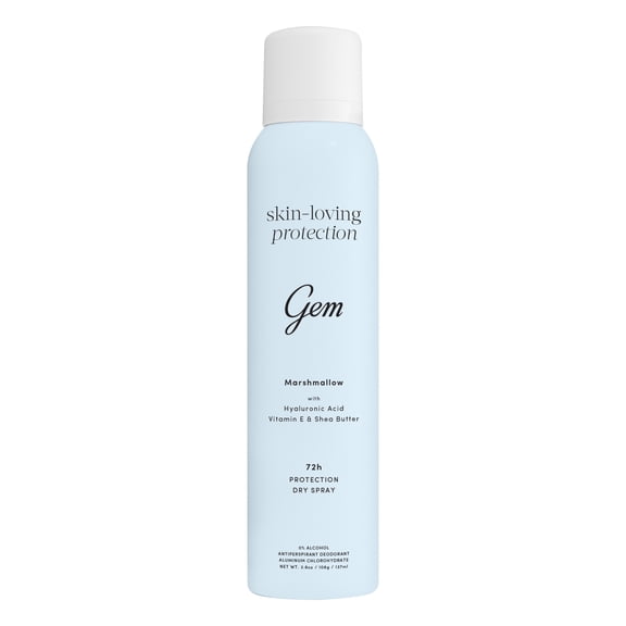 Gem Skin-Loving 72hour Protection Antiperspirant Deodorant Spray: Marshmallow 3.8 oz
