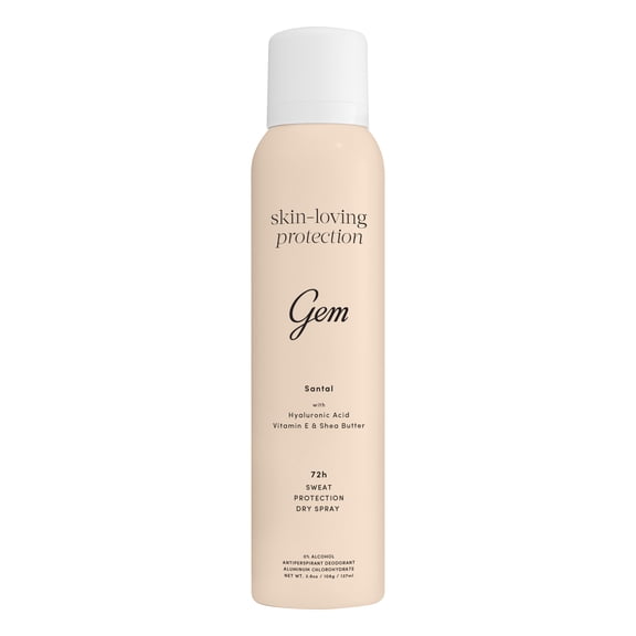Gem Skin-Loving 72hr Protection Antiperspirant Spray: Santal 3.8 oz