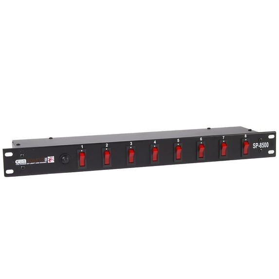 Gem Sound SP-8500 Rackmounted AC Switch Panel