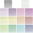 thumbnail image 1 of Gem Stickers, 14 Colors, Self Adhesive, Bling Rhinestone Jewels, Stick on Gems for Face Makeup, Body, Nails, Festivals, Crafts, Weddings Embellishments (14 Sheets, 2310 PCS), 1 of 7