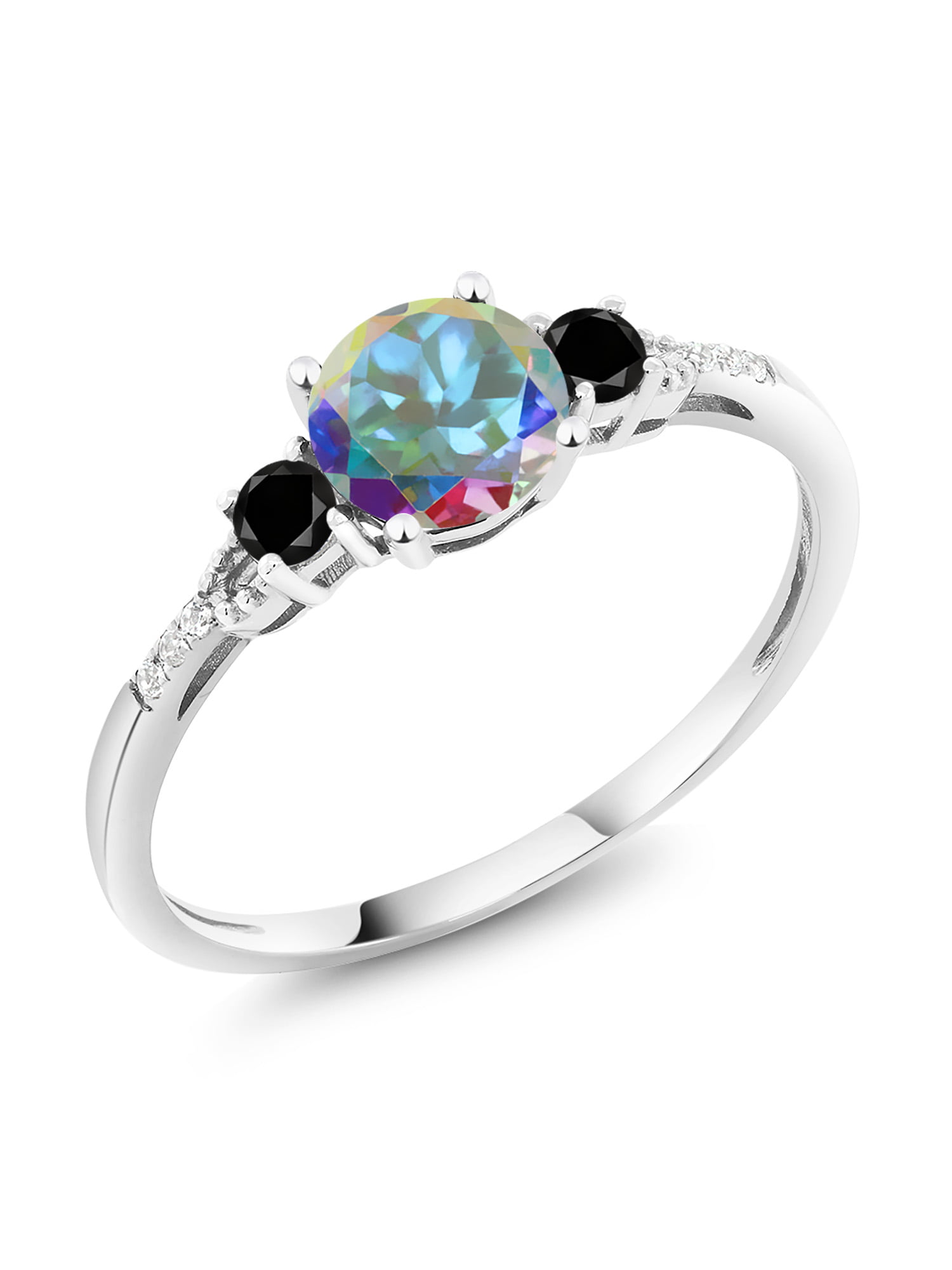 Gemma Seam Ring (Mercury Mist) by Buddha Jewelry Organics | Diamond Heart  Studios