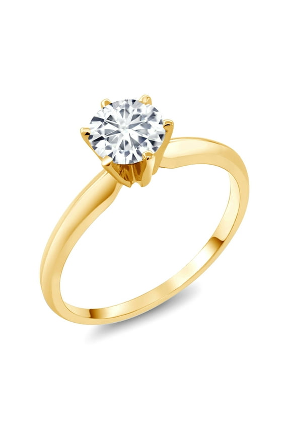 14K White Gold Lab Grown Diamond Solitaire Engagement Ring for Women | 1.00 Carat | F-G Color | VS Clarity | IGI Certified | Available in Size 5, 6, 7, 8, 9