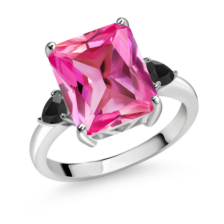 【美品】GEM STONE KING リング Silver925 #12 Gem Stone King 925 Sterling Silver Red Garnet and Blue