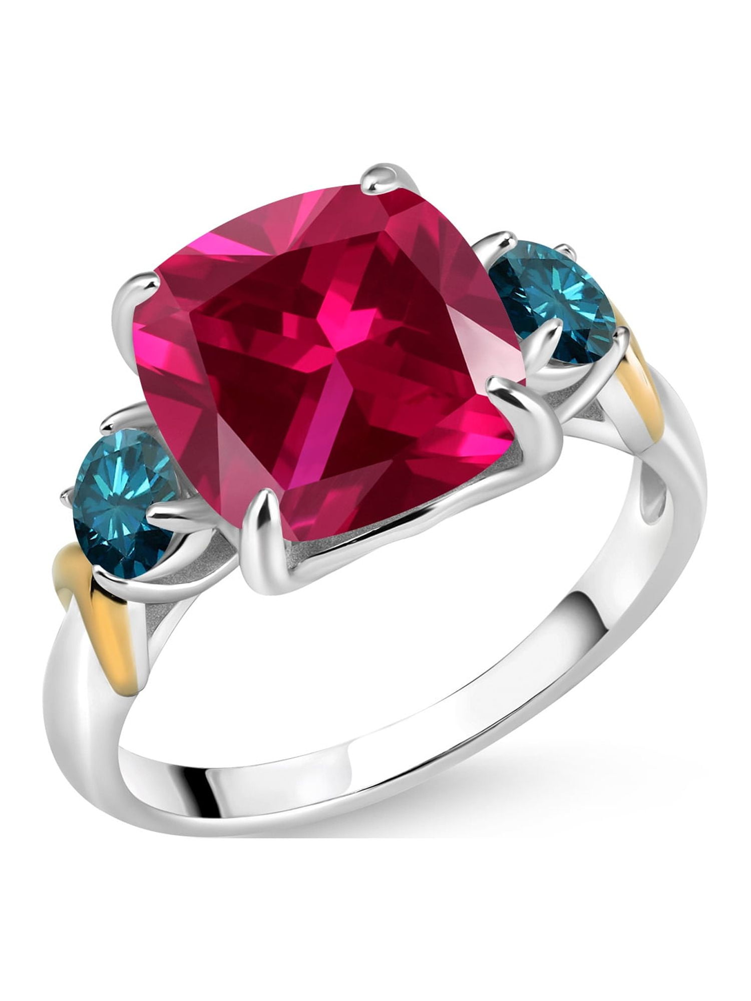 Blue diamond birthstone best sale