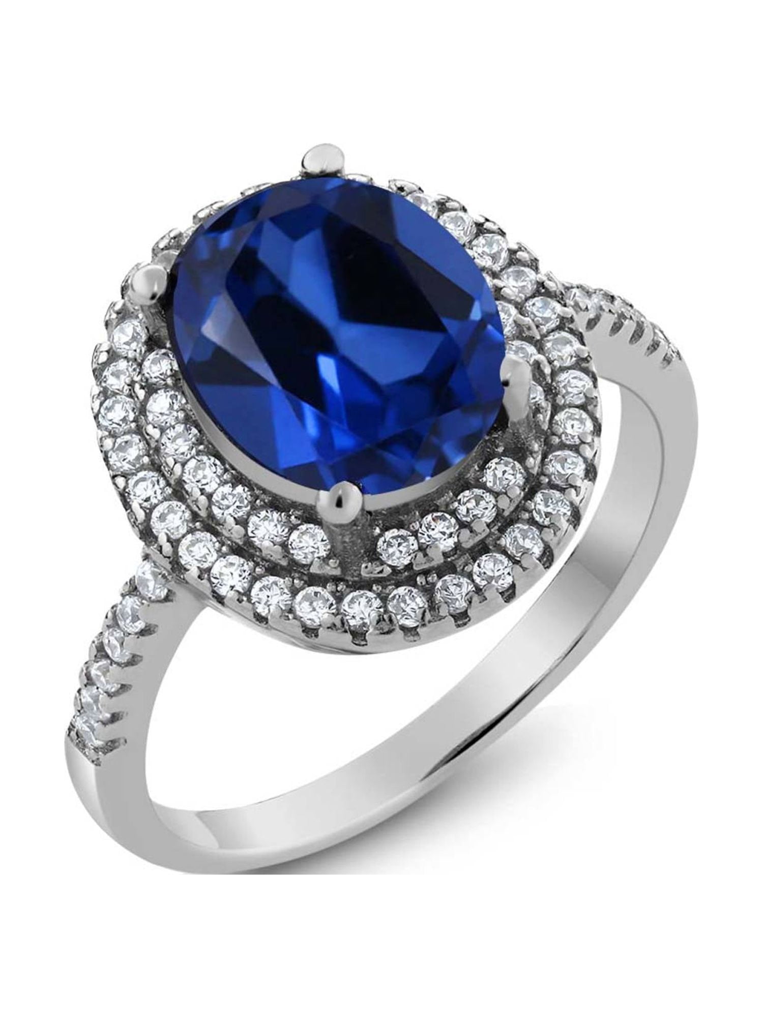 Gem Stone King Reviews 925 Sterling Silver Ring Blue Sapphire