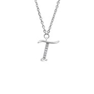 925 Sterling Silver Diamond Cross Necklace | Dione Canada
