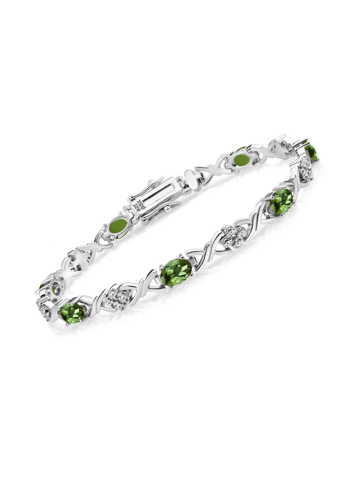 Tourmaline tennis shop bracelet