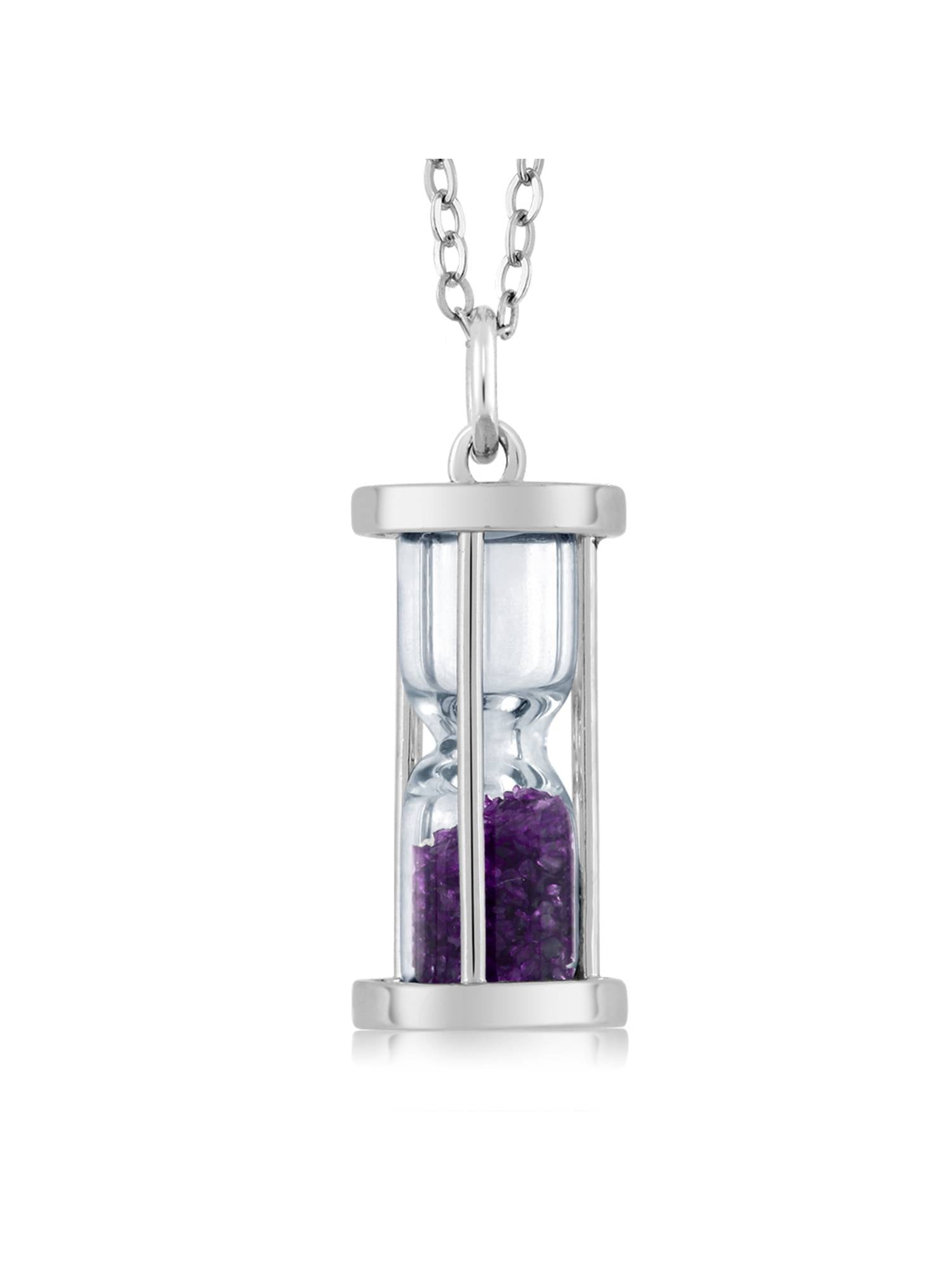 Silver Hourglass Pendant Silver Hourglass Pendant