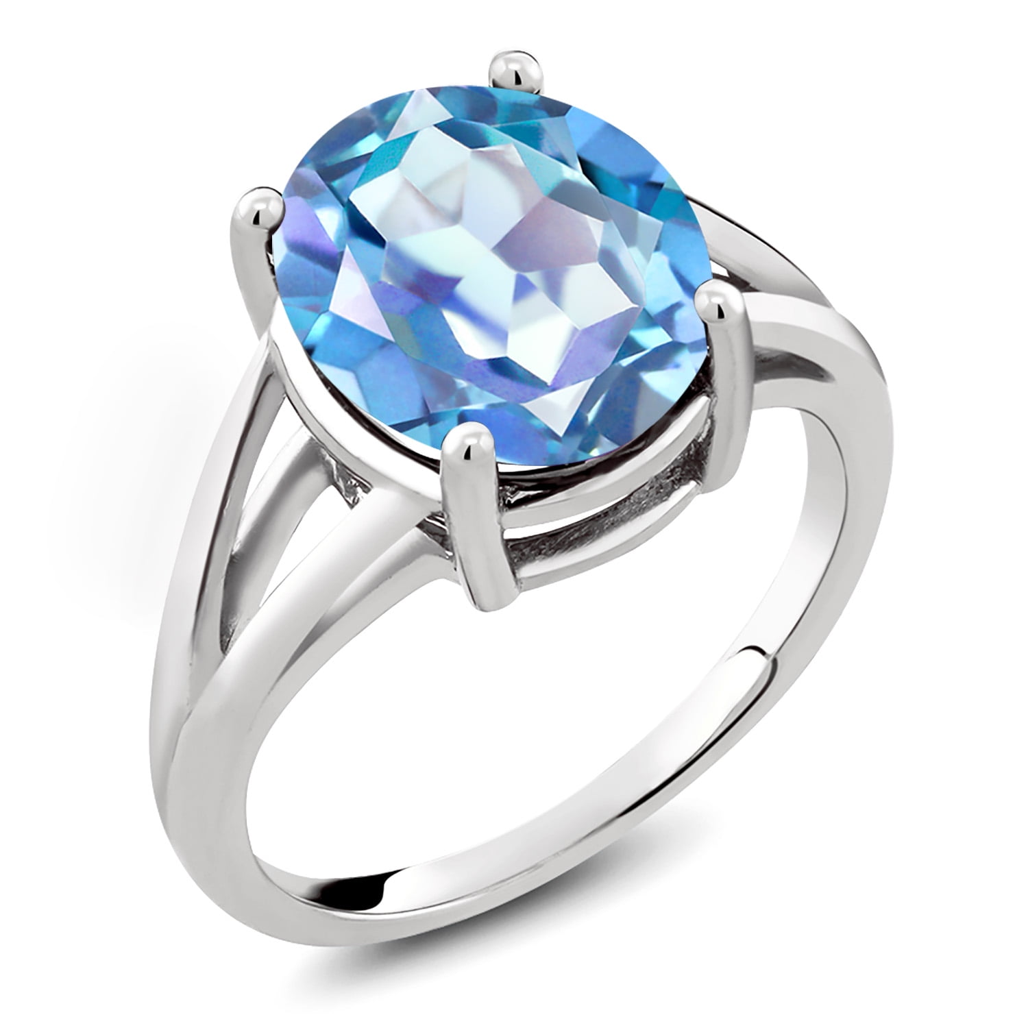 Gem Stone King 5.00カラット シンセティック ルビー ピアス レディース シルバー925 7月 誕生石