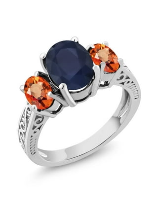 Orange Stone Ring